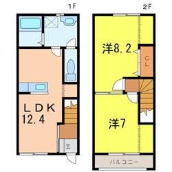 Ｍ.リアンの物件間取画像